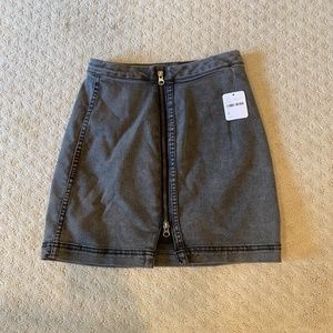 free people mini skirt